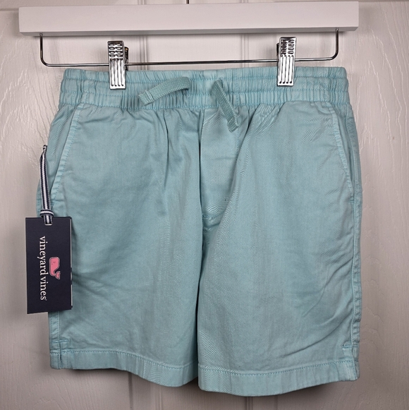 Vineyard Vines Other - NWT Vineyard Vines Boys Pull-On Chino Shorts Sea Splash Size 10